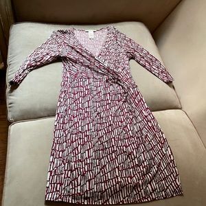 Laundry Faux Wrap Dress